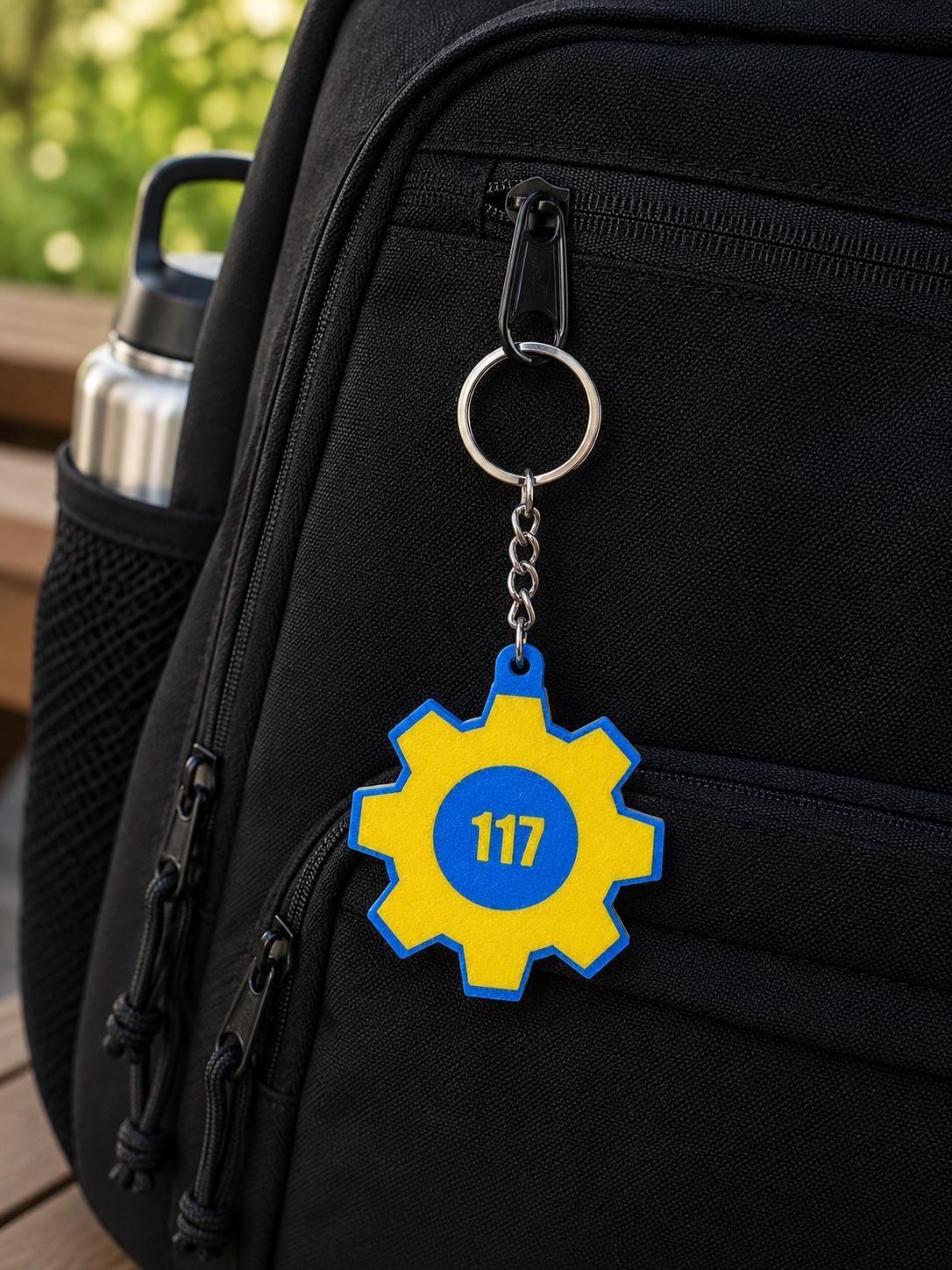 Vault-Tec Gear Keychain